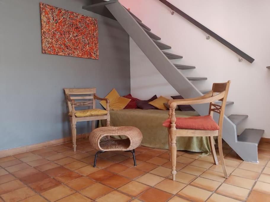 شقة Maison De Charme Avec Vue Sur La Vallee De La Ceze Saint-Gervais  المظهر الخارجي الصورة